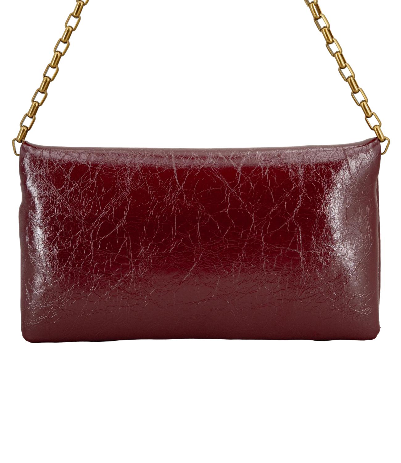 Vicolo Borsa Small Mirror Bordeaux Donna