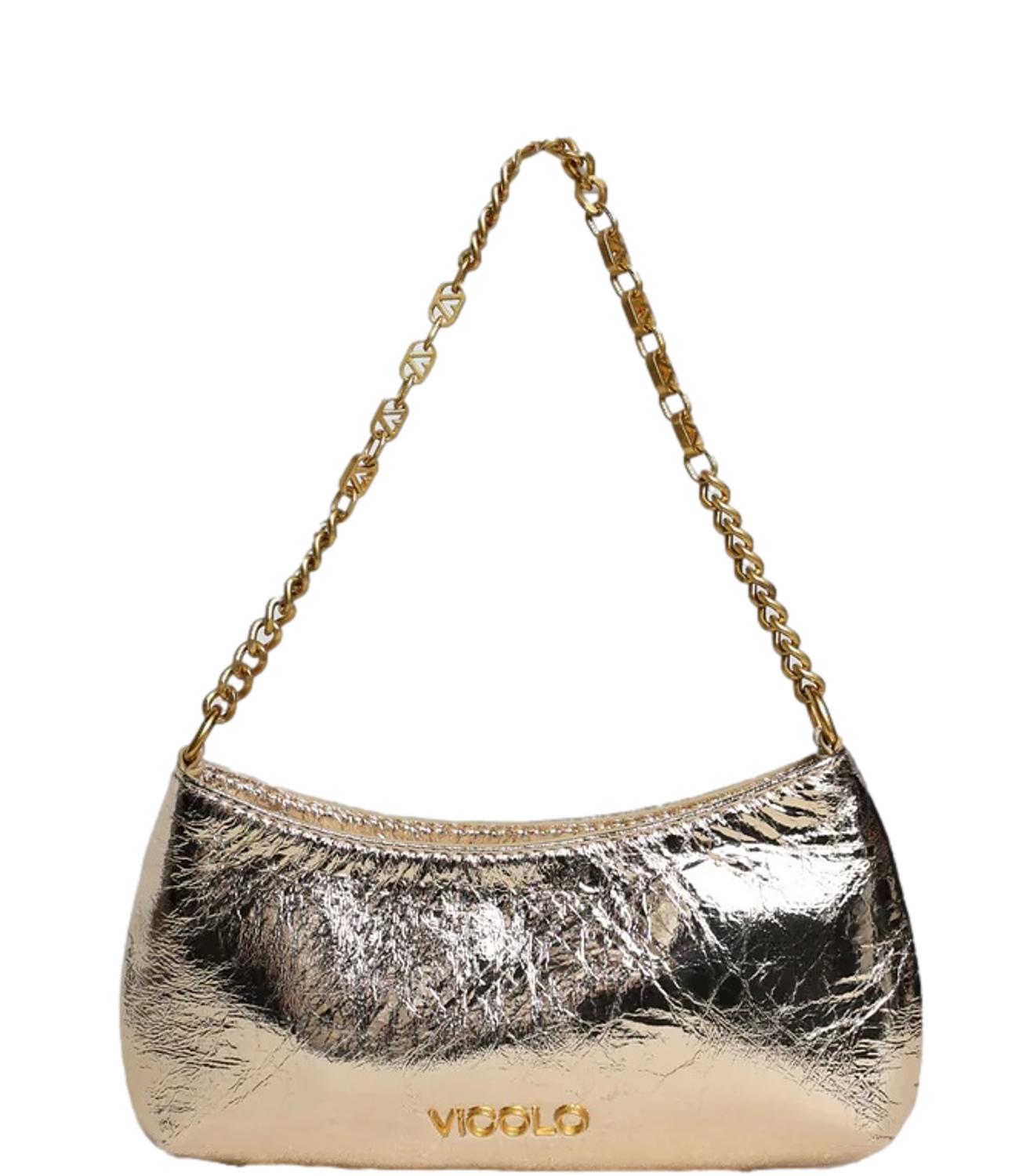 Vicolo Borsa Metallic Mirror Oro Donna