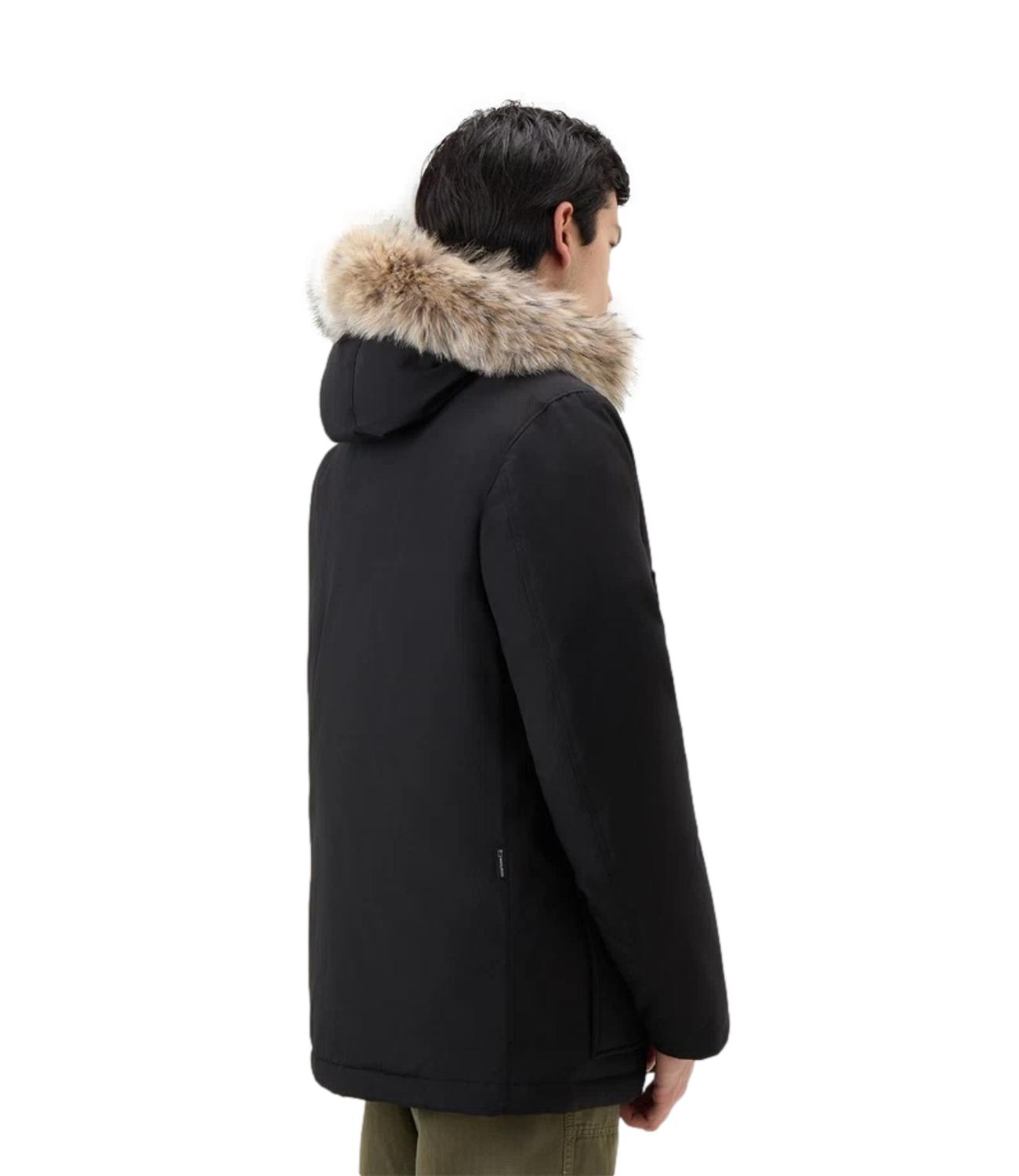 Giubbino ARCTIC DETACHABLE FUR ANORAK nero