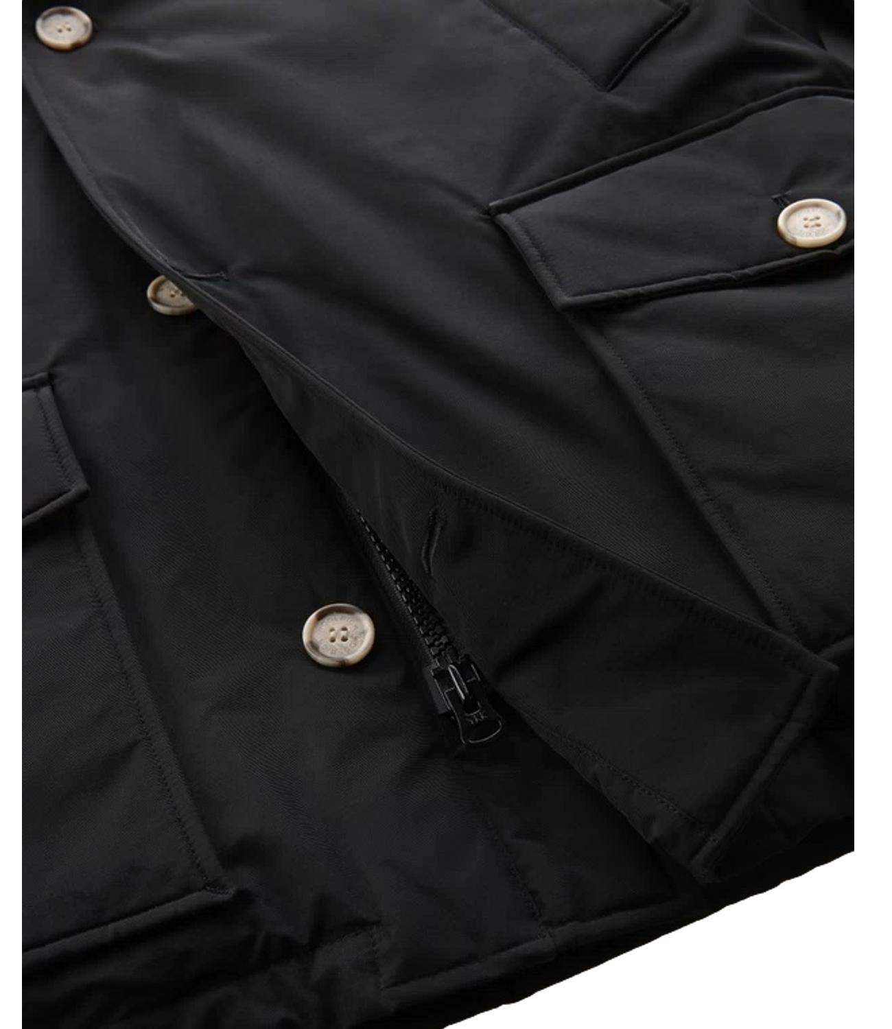 Giubbino ARCTIC DETACHABLE FUR ANORAK nero