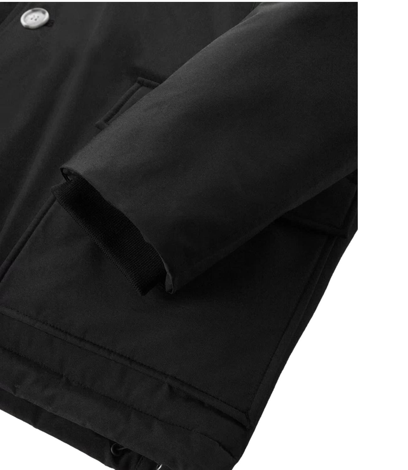 Giubbino ARCTIC DETACHABLE FUR ANORAK nero