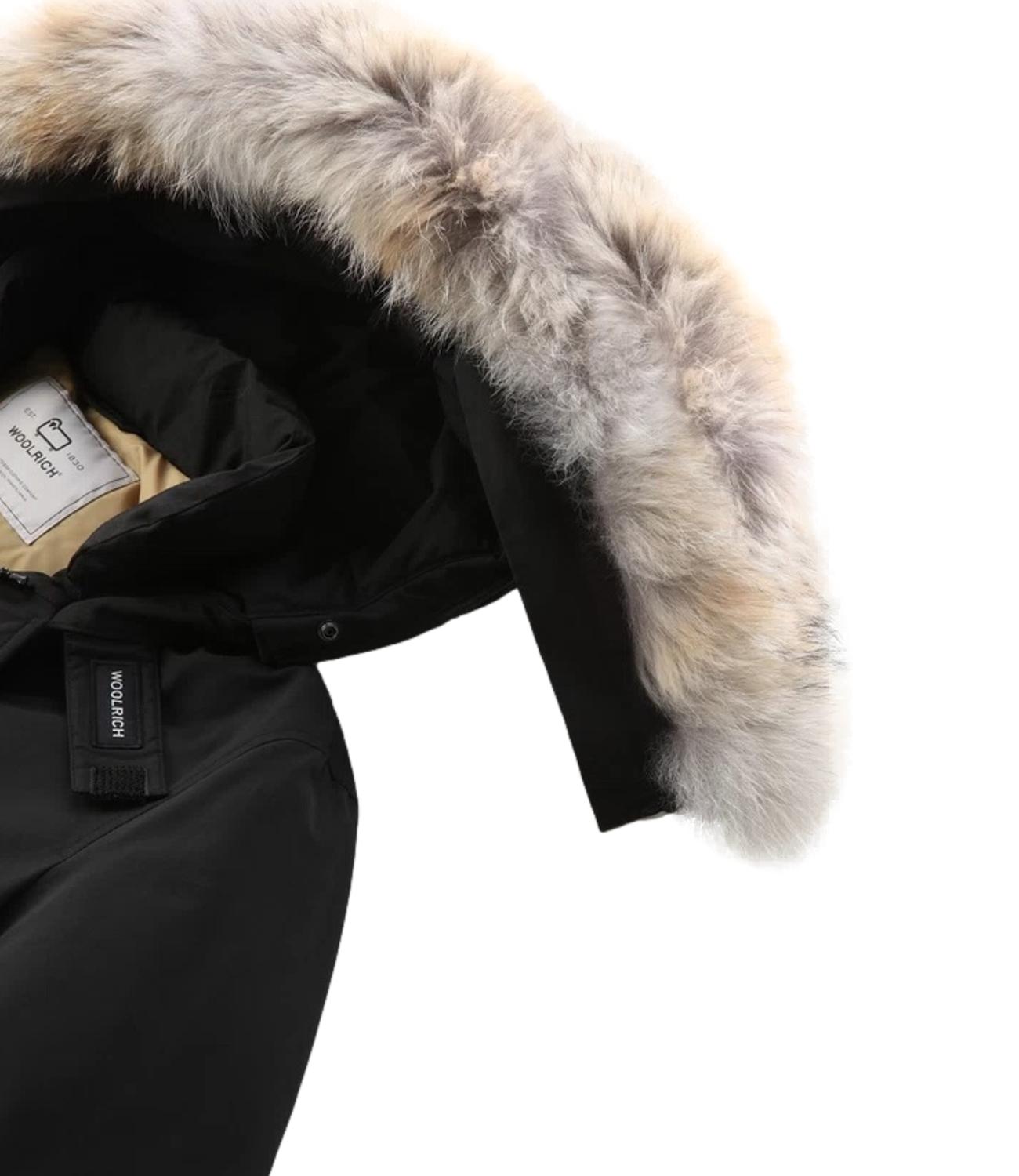Giubbino ARCTIC DETACHABLE FUR ANORAK nero