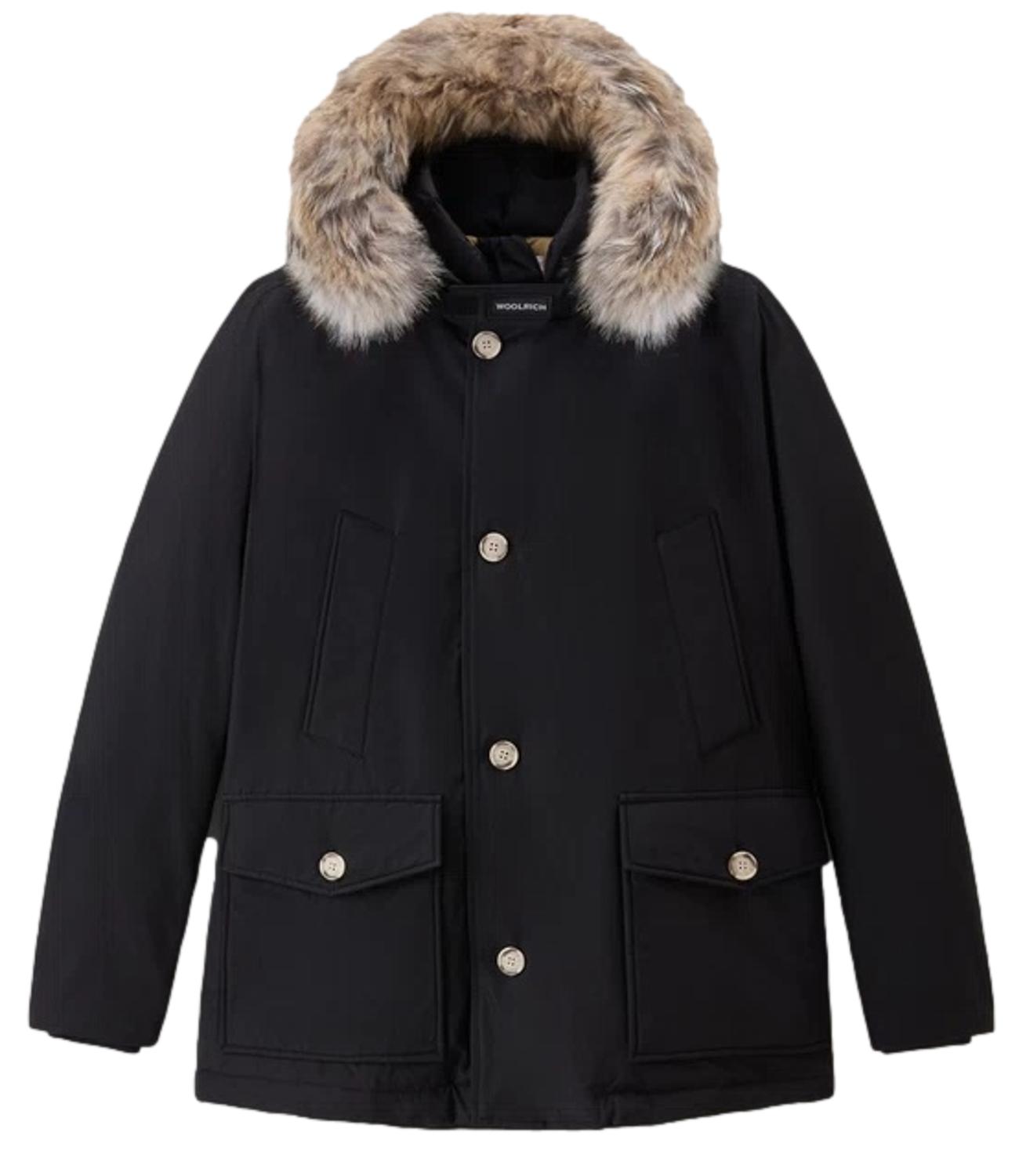 Giubbino ARCTIC DETACHABLE FUR ANORAK nero