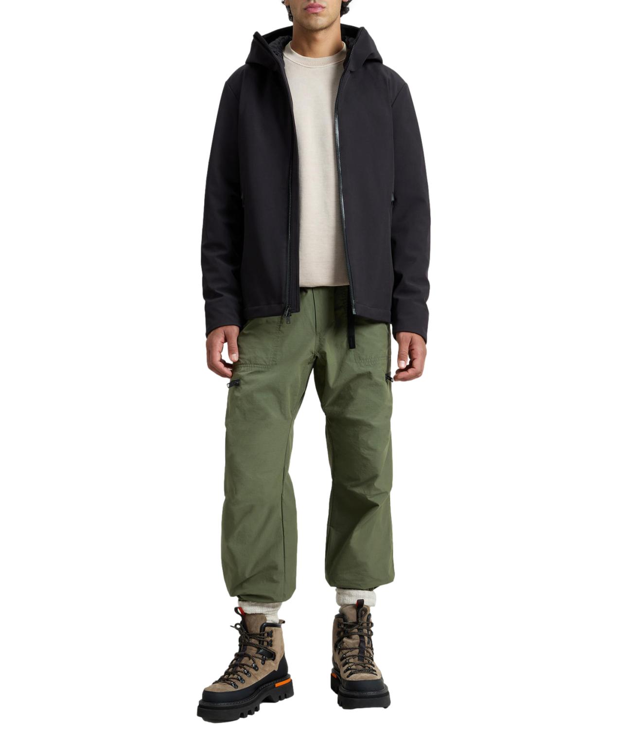 Woolrich giacca corta Uomo PACIFIC SOFT SHELL JACKET Nero