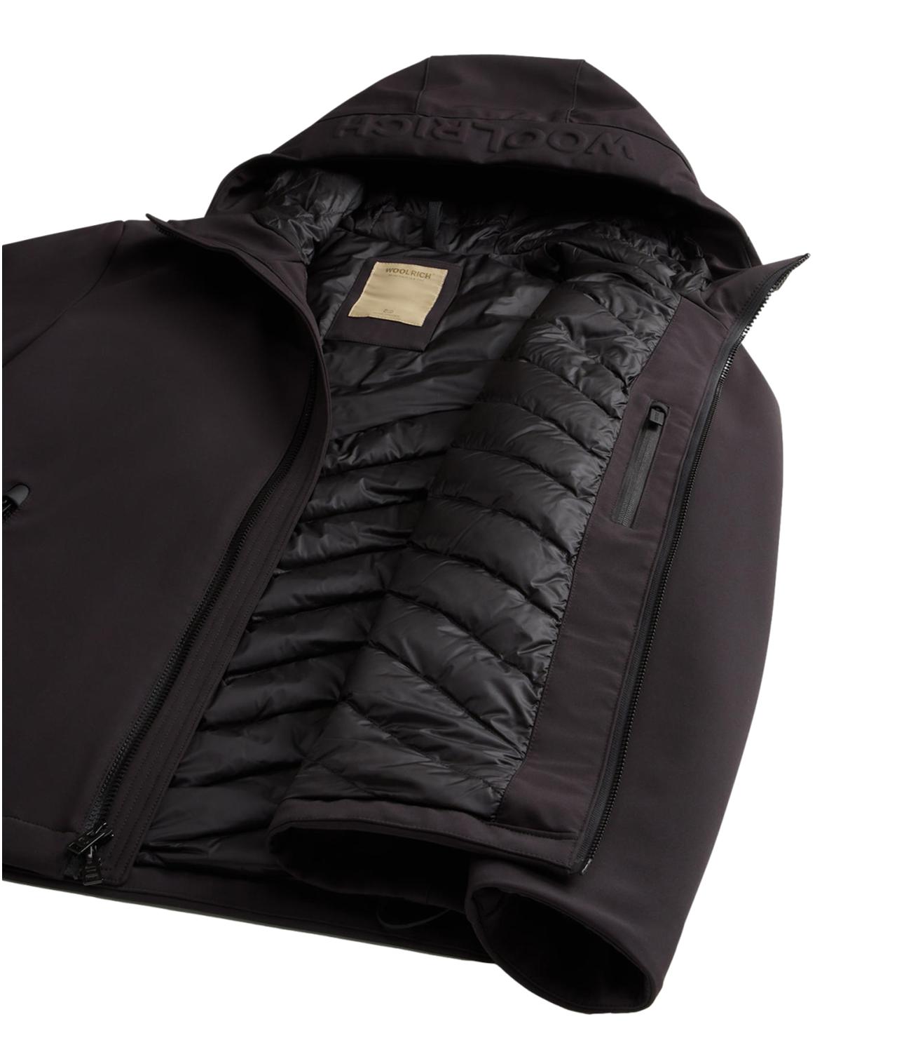 Woolrich giacca corta Uomo PACIFIC SOFT SHELL JACKET Nero