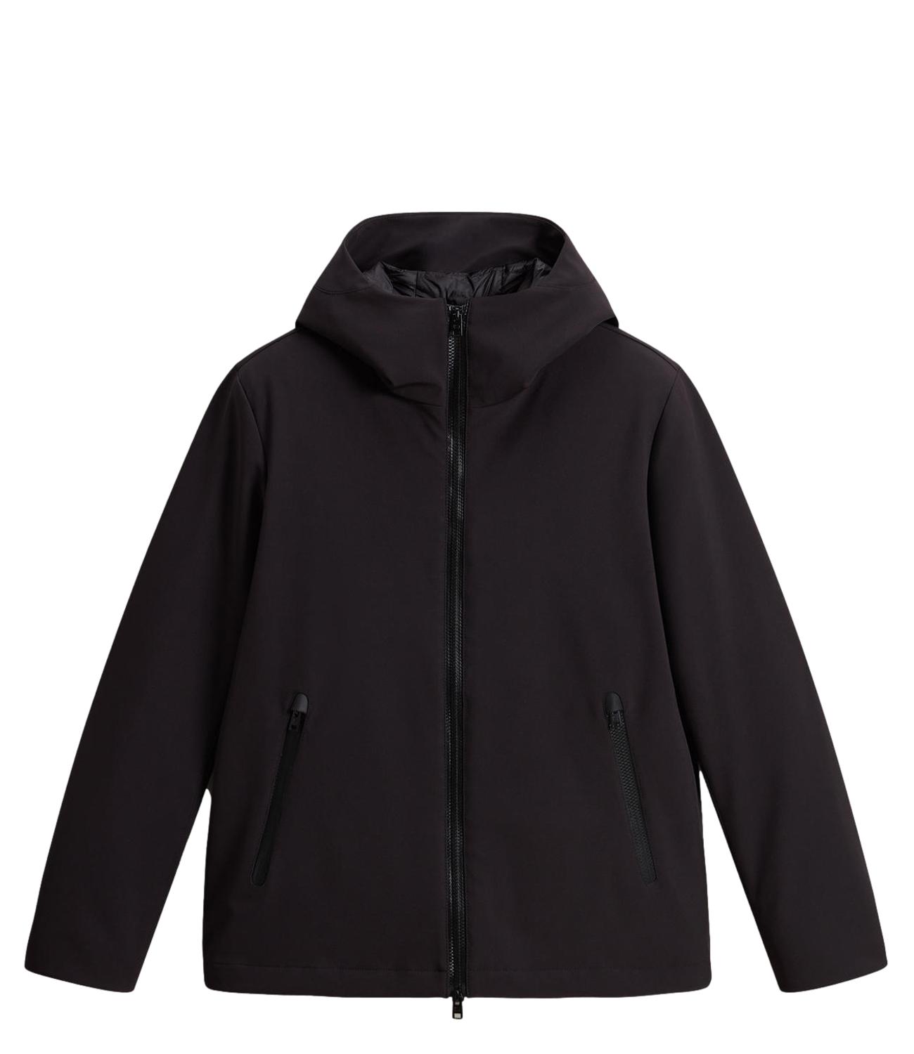 Woolrich giacca corta Uomo PACIFIC SOFT SHELL JACKET Nero