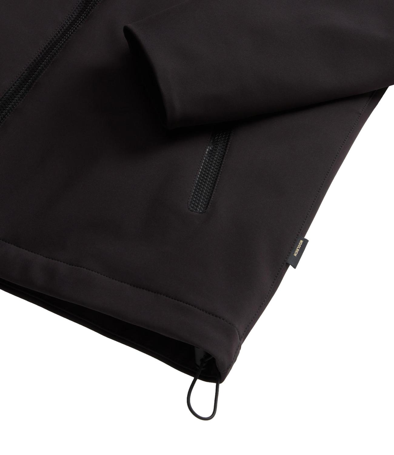 Woolrich giacca corta Uomo PACIFIC SOFT SHELL JACKET Nero