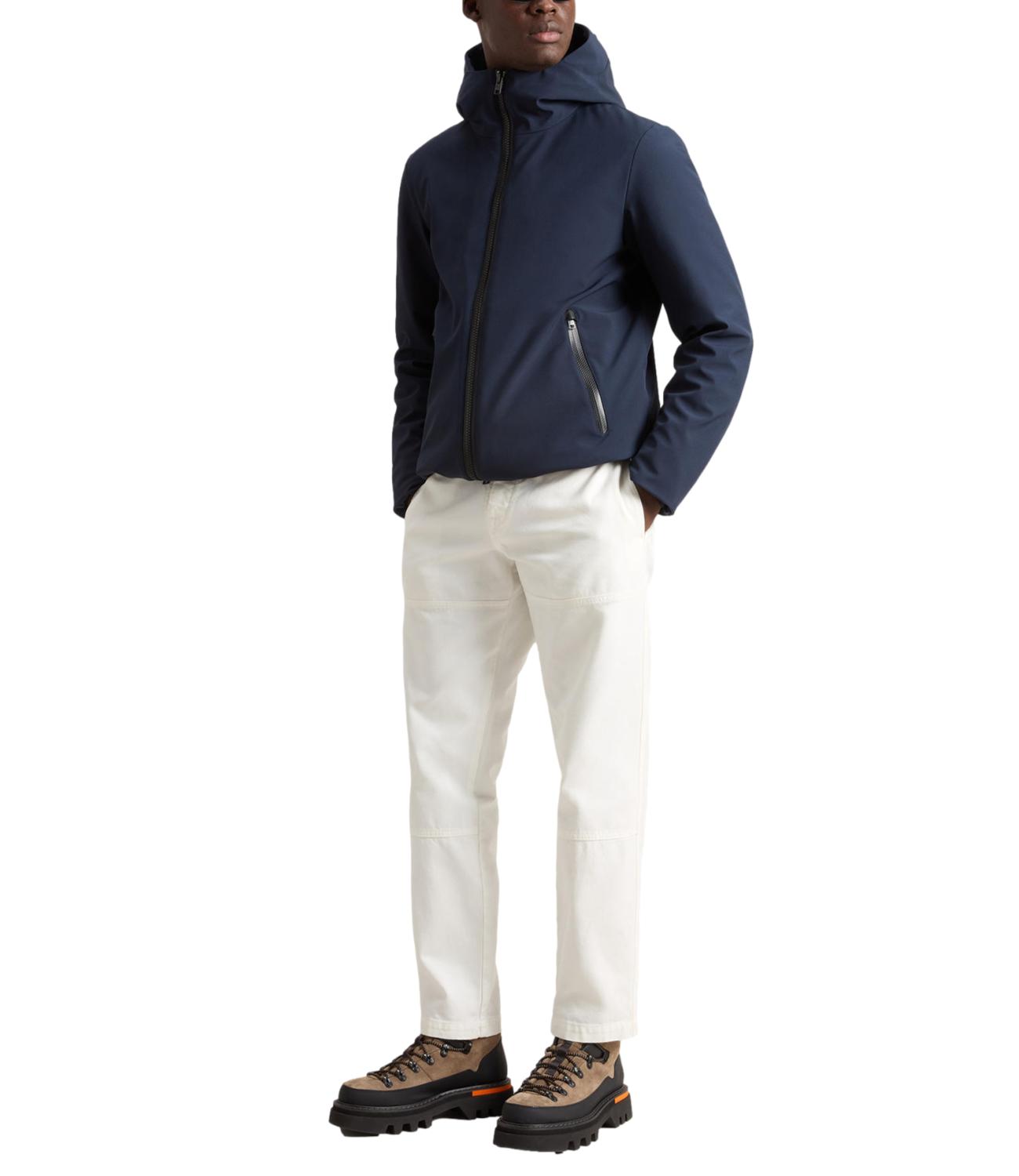 Woolrich giacca corta Uomo PACIFIC SOFT SHELL JACKET Blu