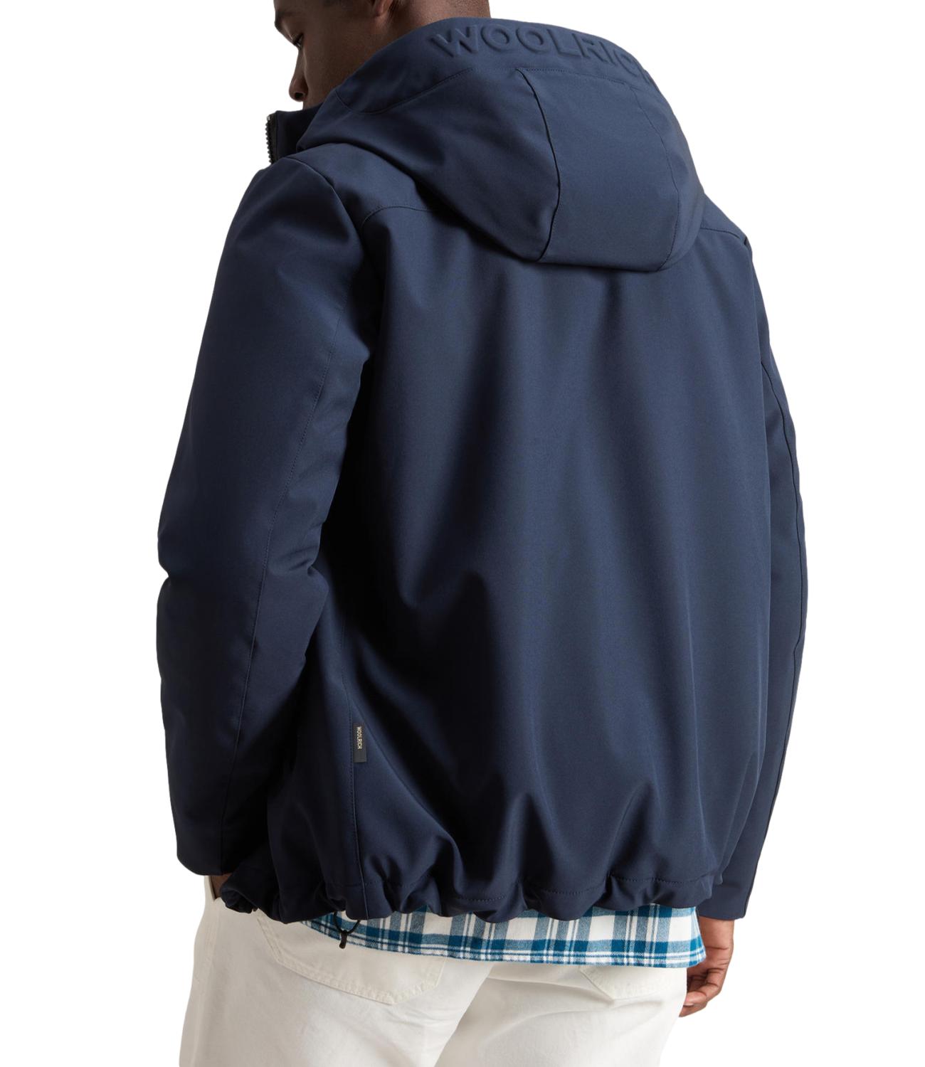 Woolrich giacca corta Uomo PACIFIC SOFT SHELL JACKET Blu