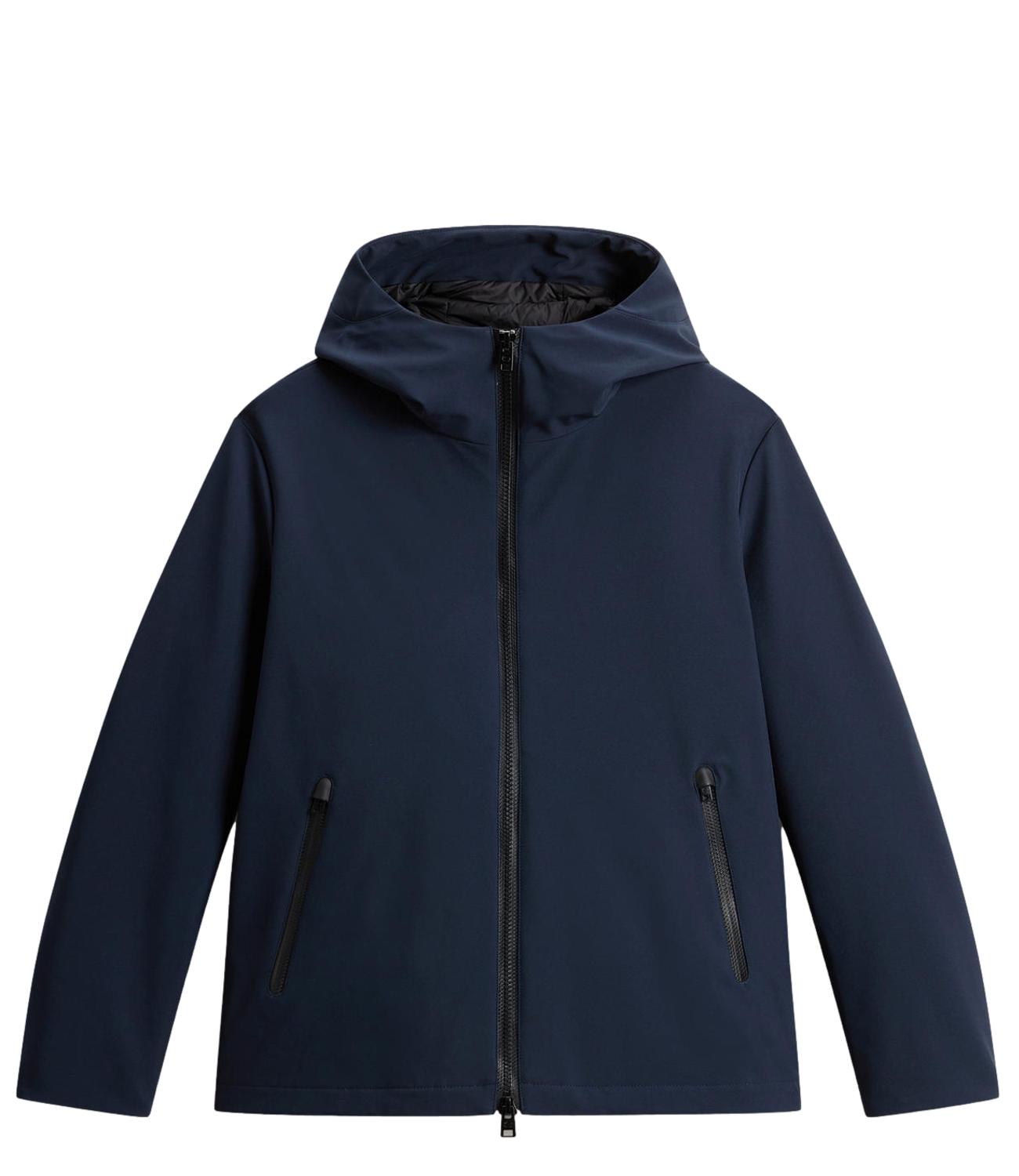 Woolrich giacca corta Uomo PACIFIC SOFT SHELL JACKET Blu