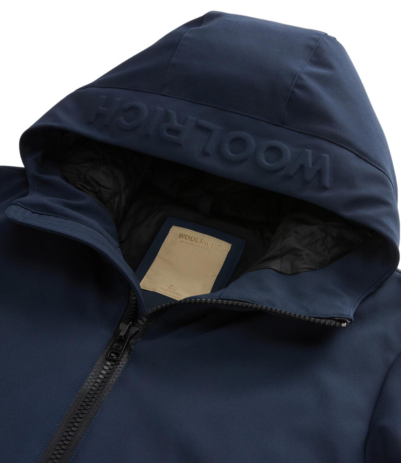 Woolrich giacca corta Uomo PACIFIC SOFT SHELL JACKET Blu