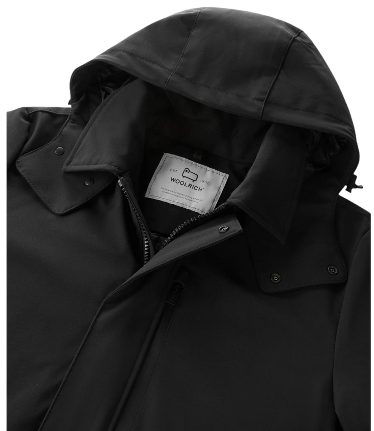 Parka SOFT SHELL BARROW MAC COAT Nero