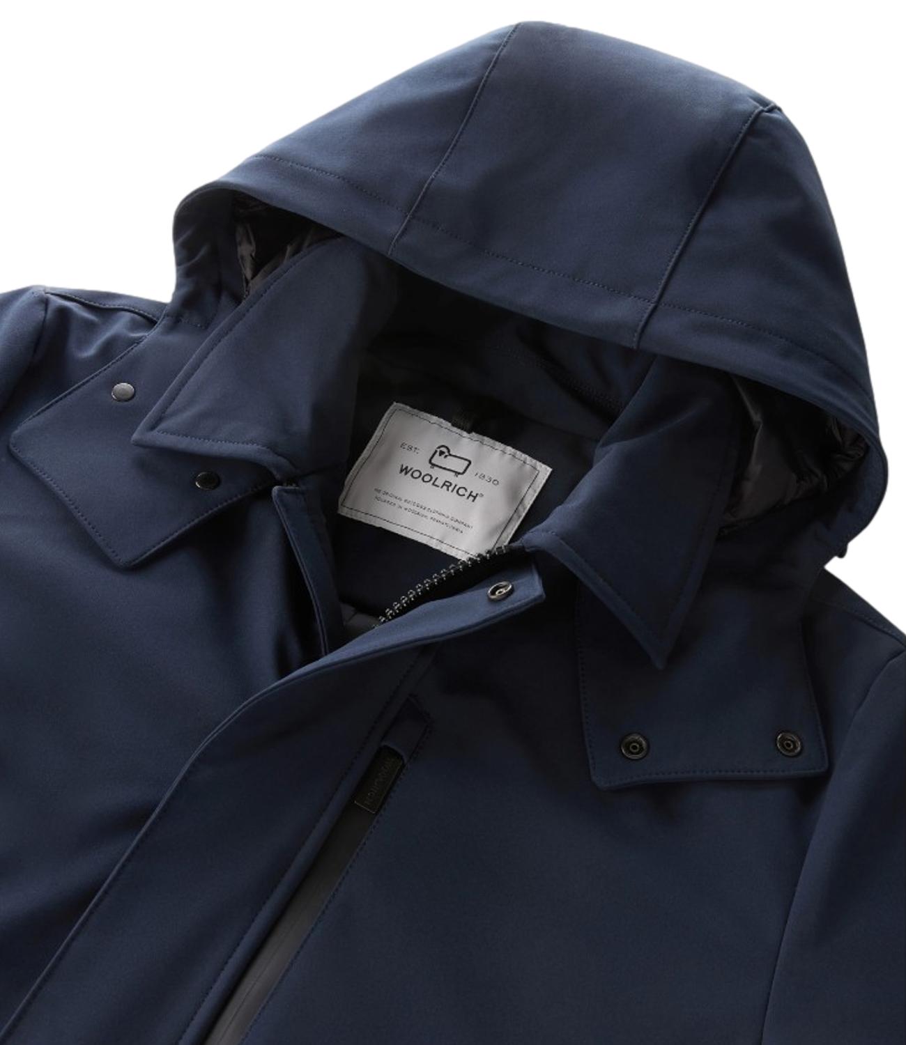 Parka SOFT SHELL BARROW MAC COAT Blu