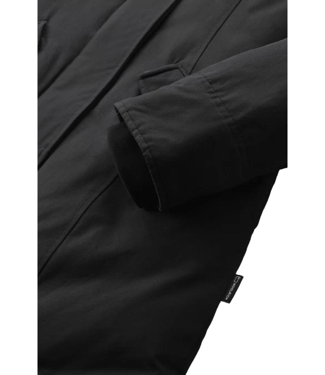 Giubbino Artic Raccoon Parka donna nero