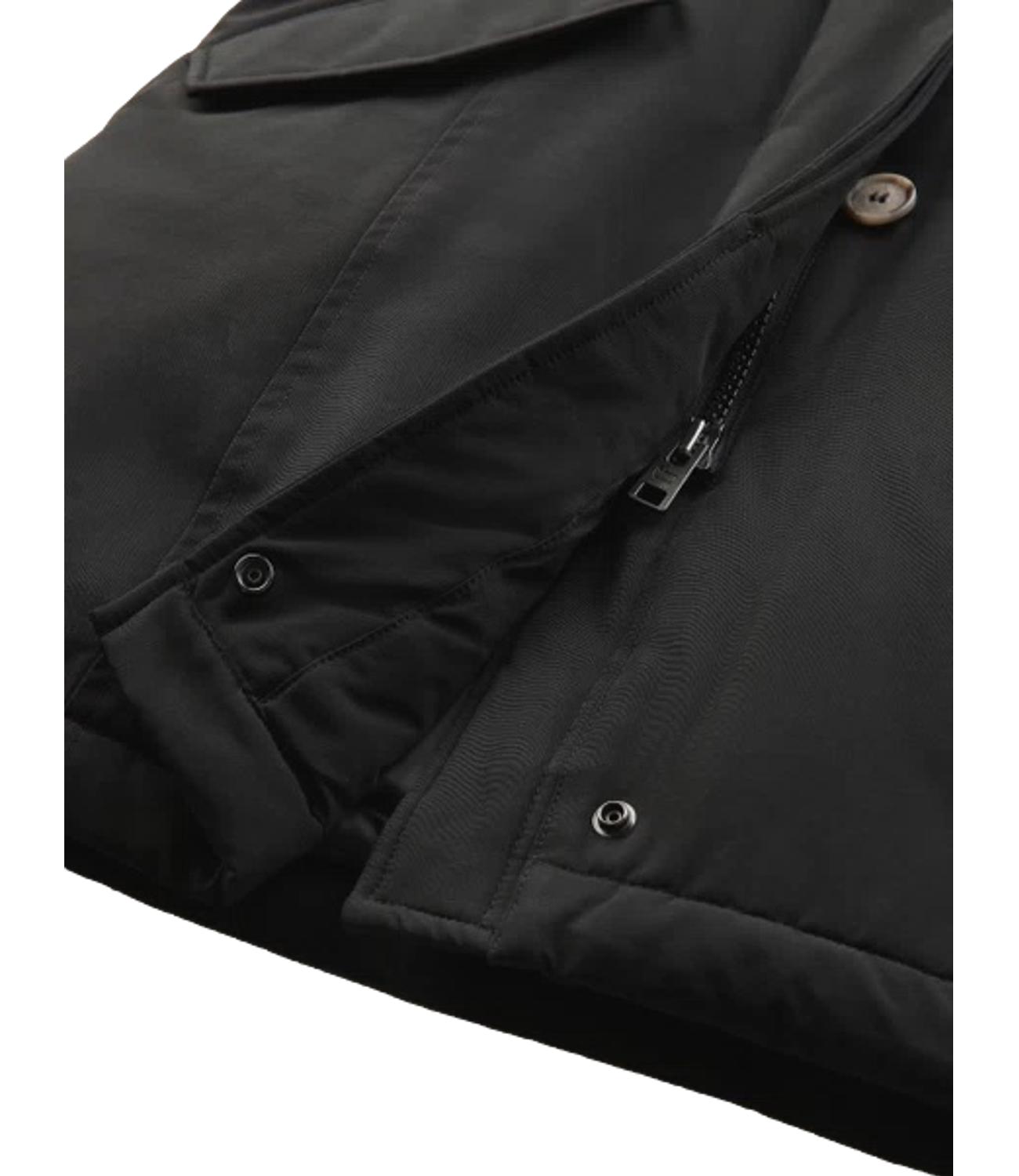 Giubbino Artic Raccoon Parka donna nero