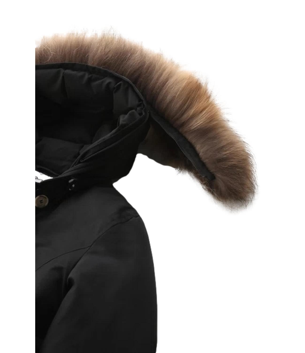 Giubbino Artic Raccoon Parka donna nero