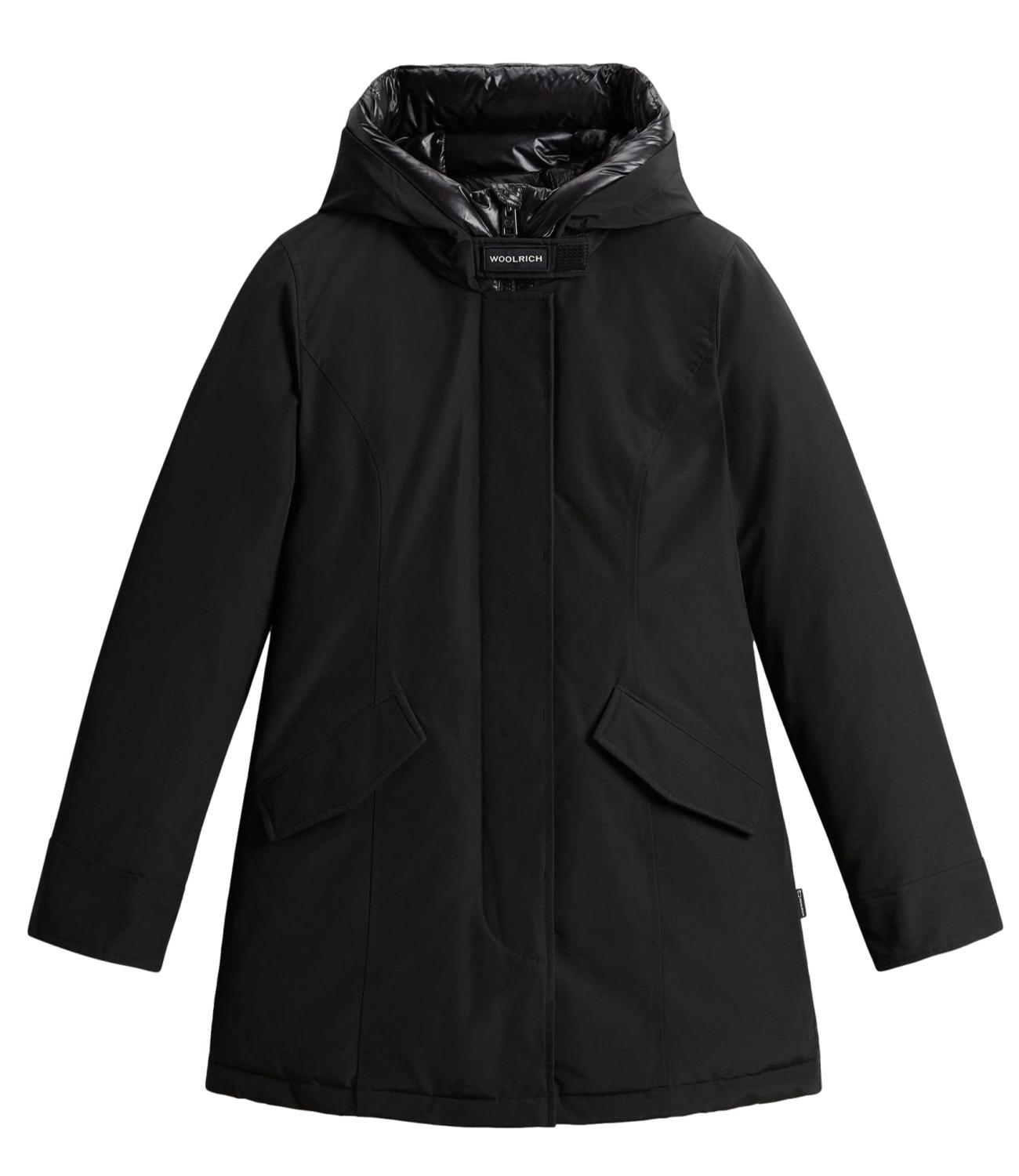 ARCTIC PARKA nero con cappuccio