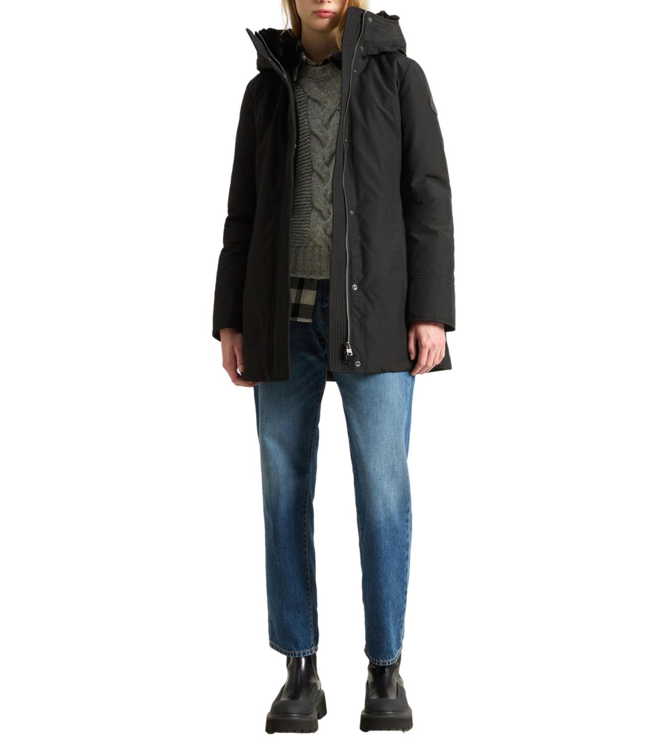 Giubbino BOULDER FAUX FUR PARKA nero