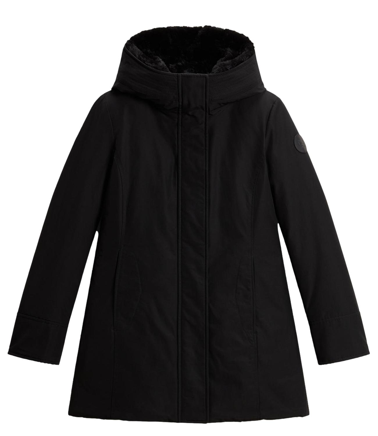 Giubbino BOULDER FAUX FUR PARKA nero