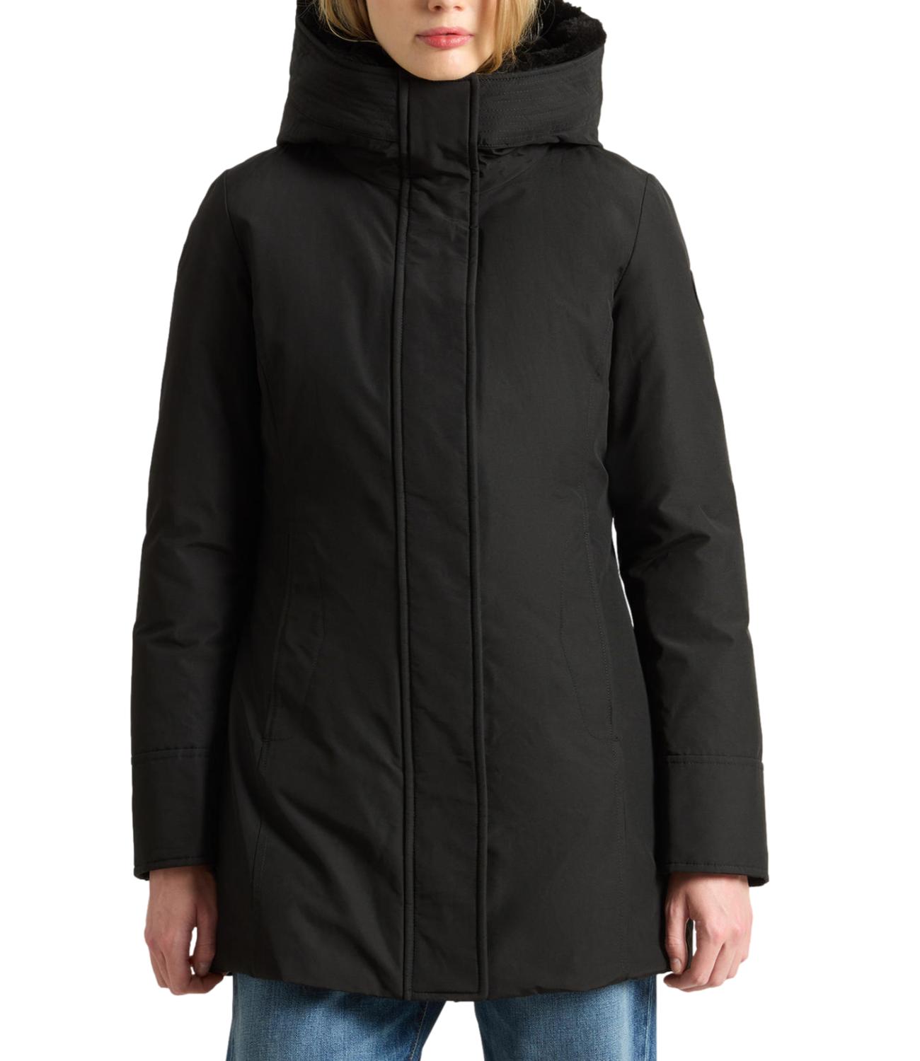 Giubbino BOULDER FAUX FUR PARKA nero