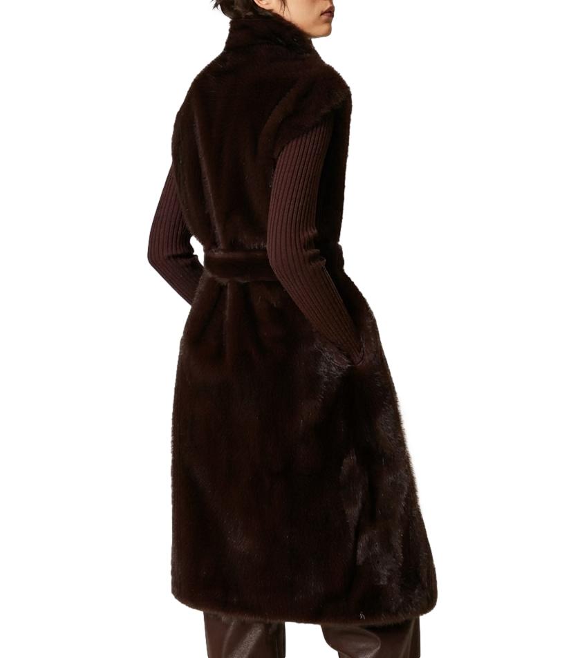 Gilet Actitude Twinset 262AP2121 Donna - Chocolate Plum