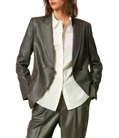 Blazer Actitude Twinset 262AP2433 Donna - Antracite Spalmato