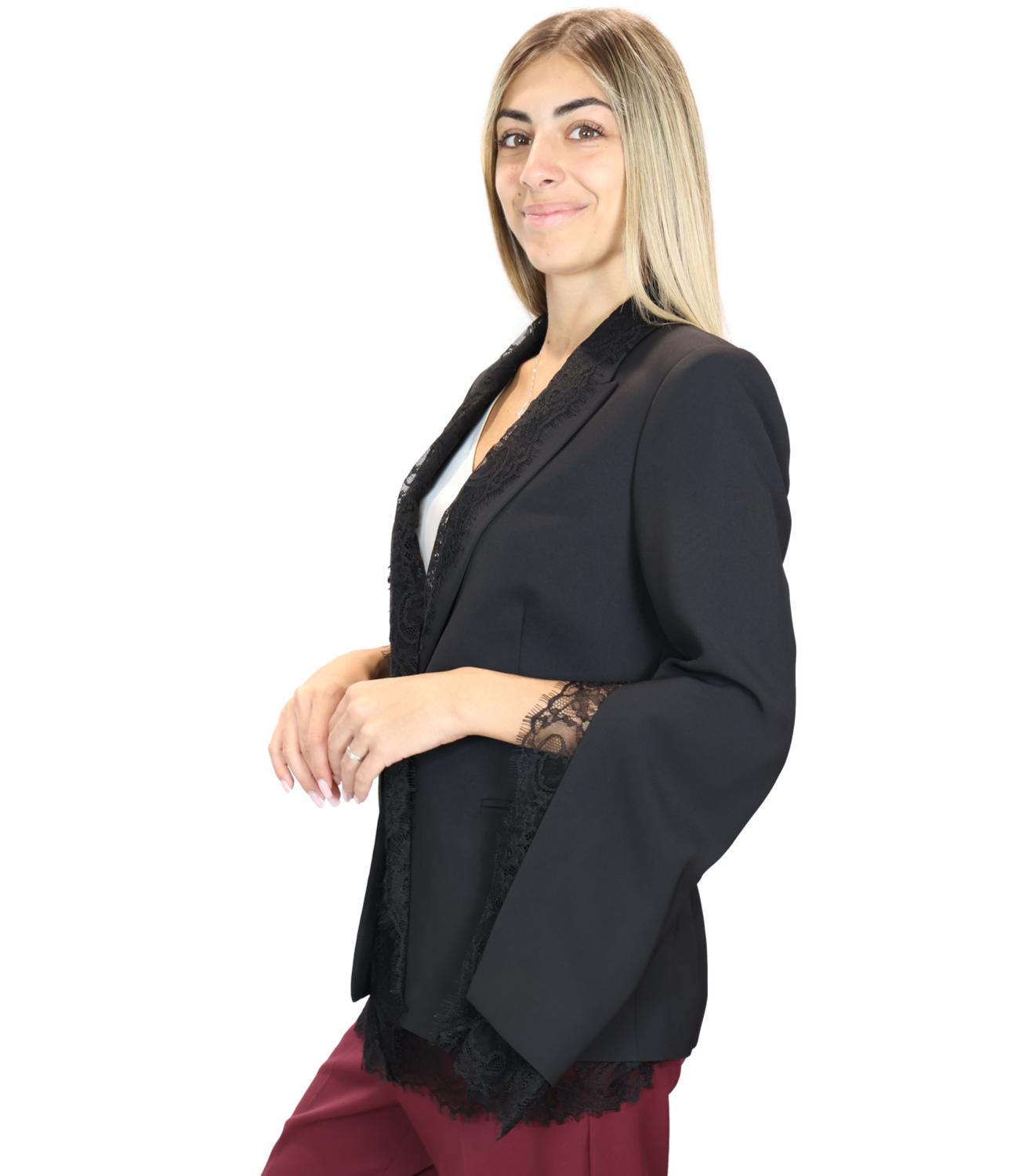 Blazer Actitude Twinset 262AT2070 Donna - Nero