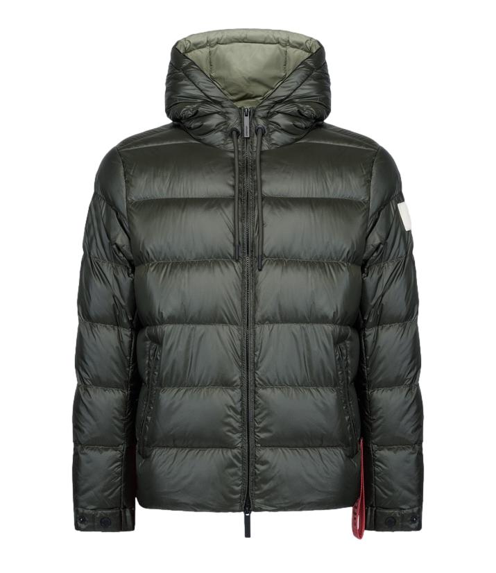 Piumino After Label VERBIERN051 Uomo - Verde Militare