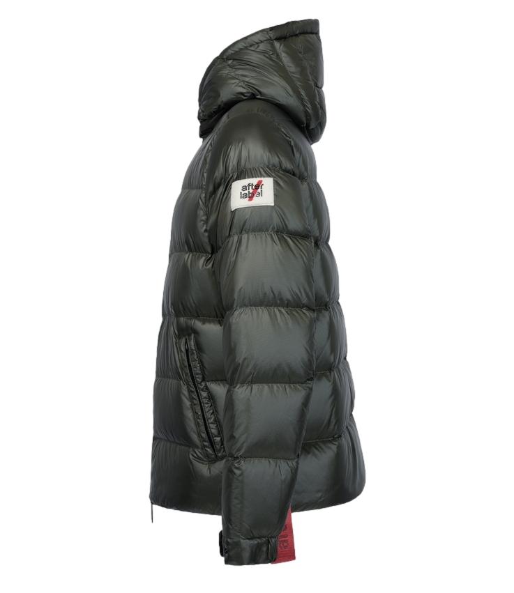 Piumino After Label VERBIERN051 Uomo - Verde Militare