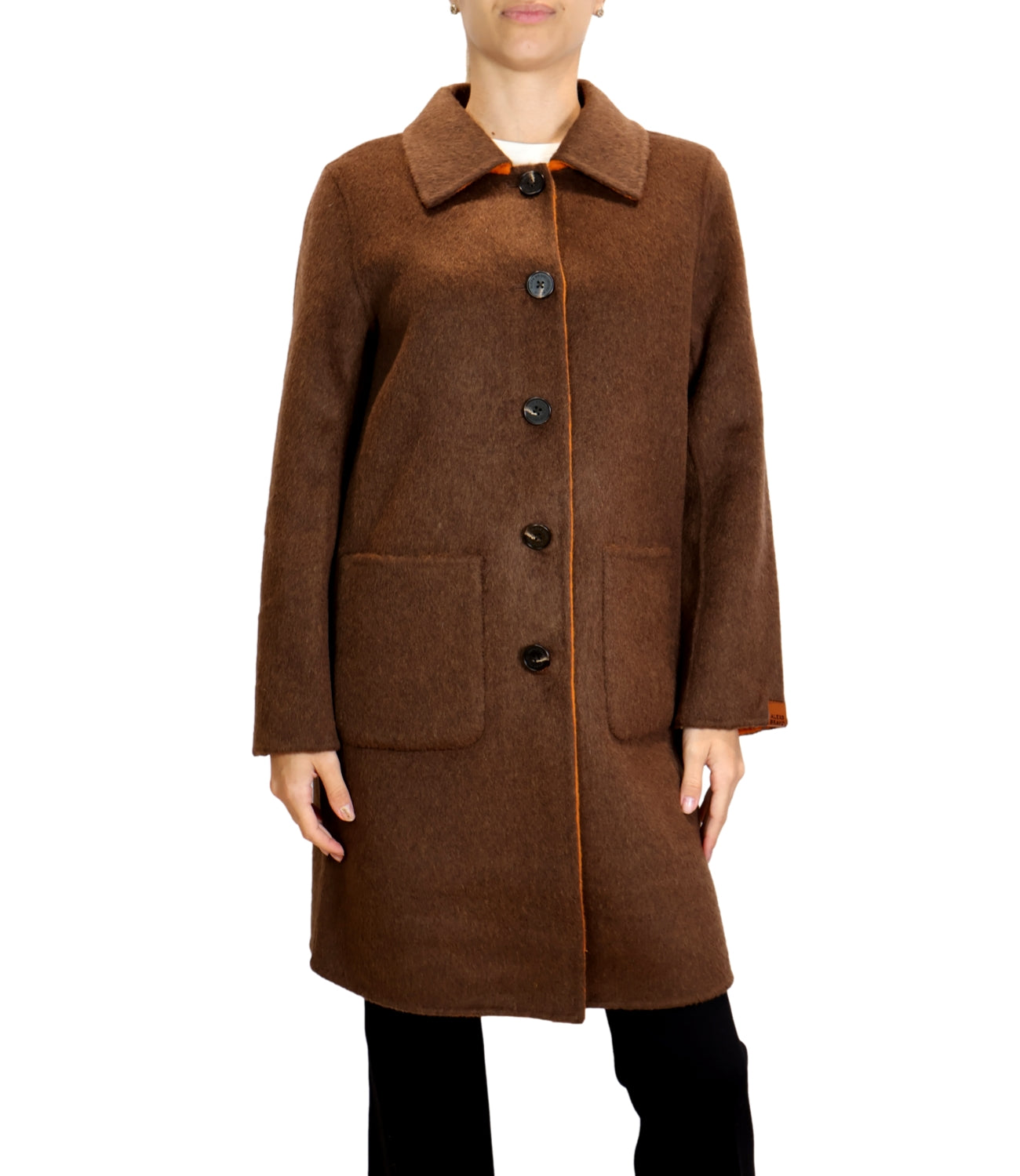 Cappotto Alexs Bravo A100 Donna - Orange/chocolate
