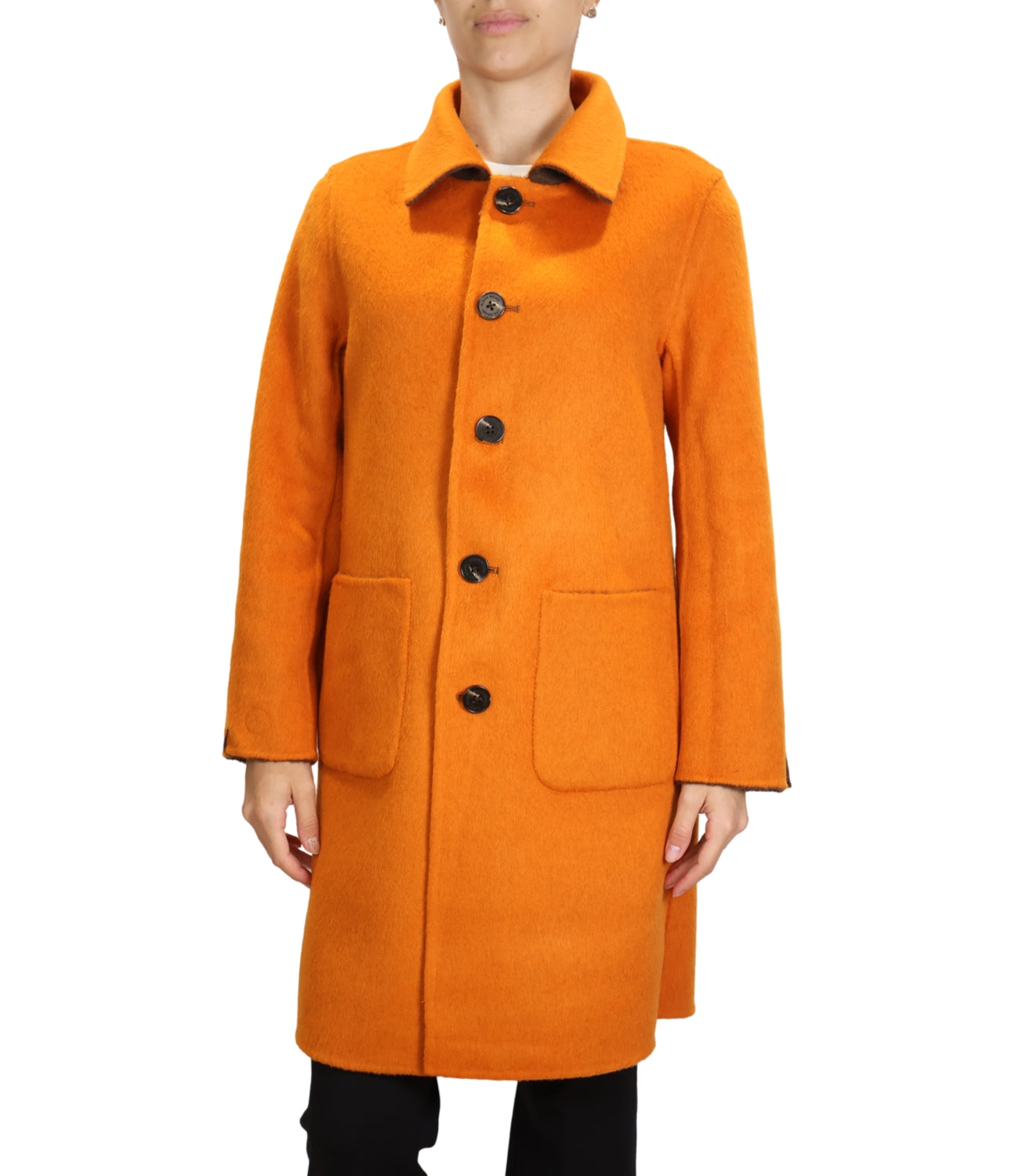 Cappotto Alexs Bravo A100 Donna - Orange/chocolate