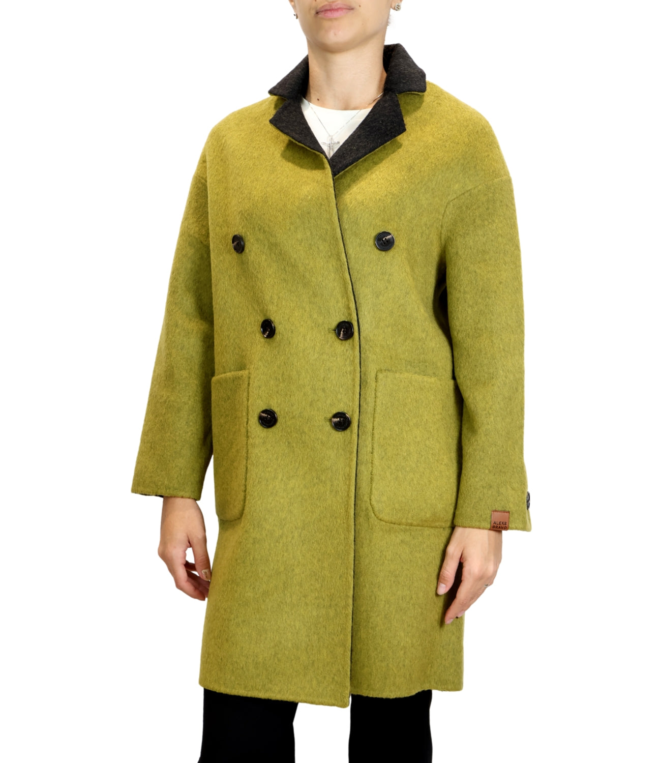 Cappotto Alexs Bravo A400 Donna - Green/grey