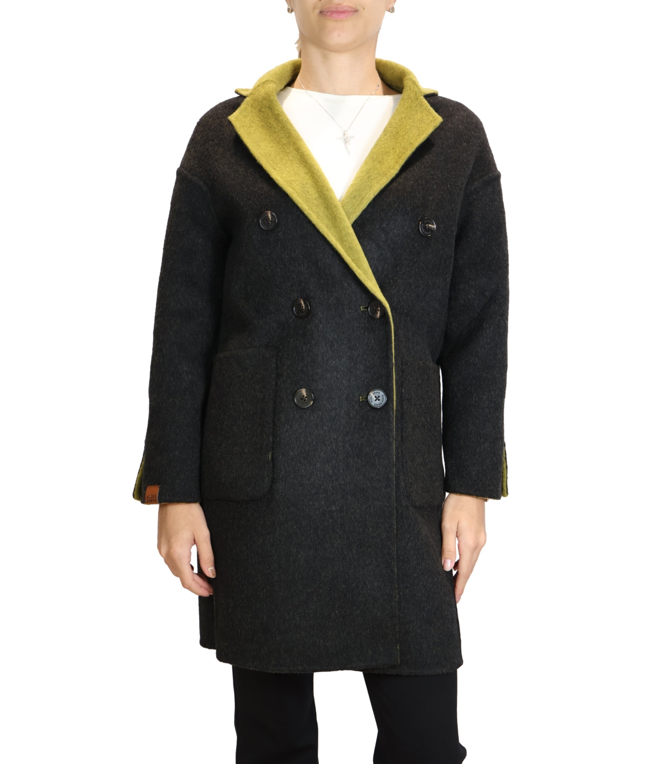 Cappotto Alexs Bravo A400 Donna - Green/grey