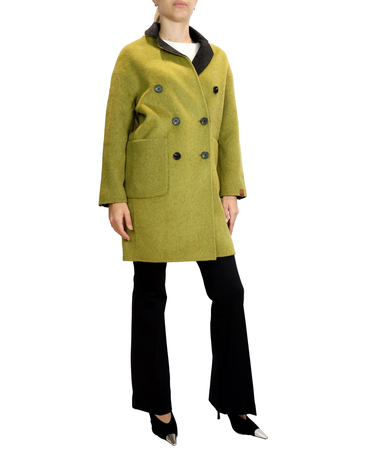 Cappotto Alexs Bravo A400 Donna - Green/grey