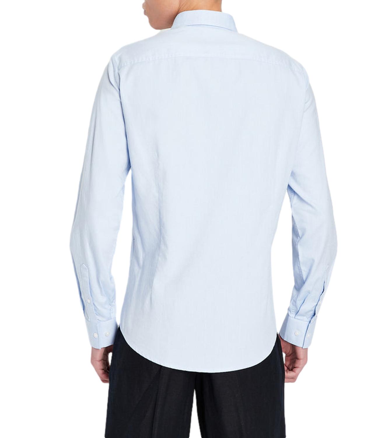 Camicia Armani Exchange 8NZCGBZ8ANZ Uomo - Light Blue Oxford/7b
