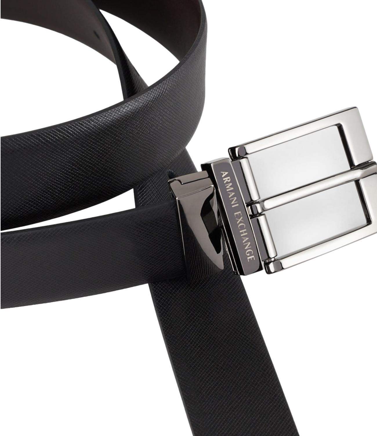 Cintura Armani Exchange 951060CC236 Uomo - Black/dark Brown