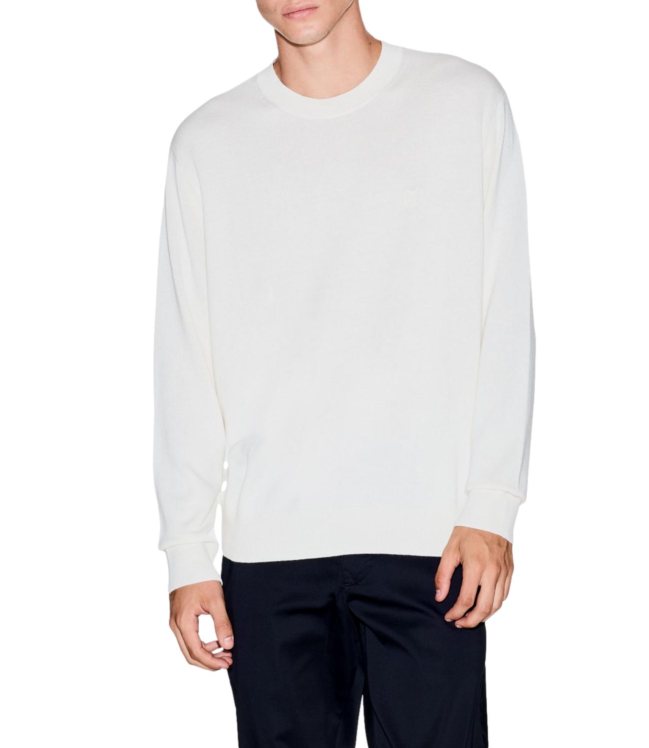 Pullover Armani Exchange XM000338AF12291 Uomo - Off White