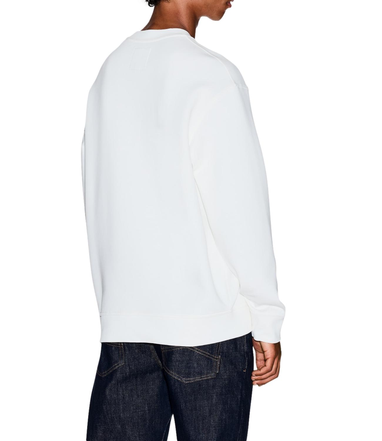 Felpa Armani Exchange XM000368AF10818 Uomo - Off White