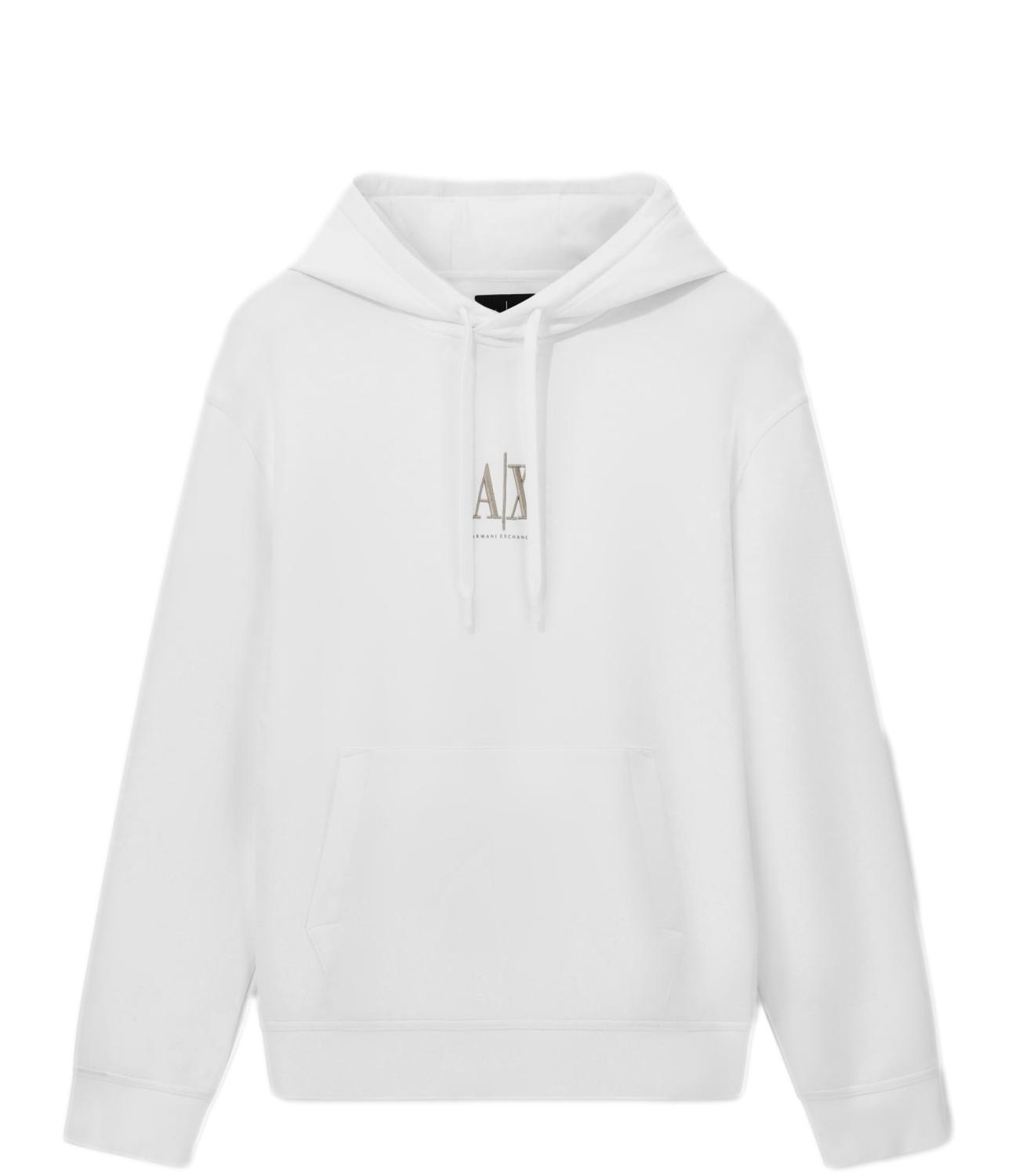 Felpa Armani Exchange XM000369AF10818 Uomo - Off White
