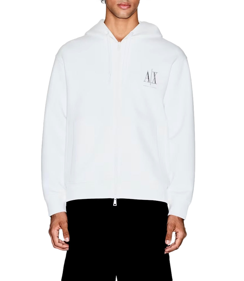 Felpa Armani Exchange XM000371AF10818 Uomo - Off White