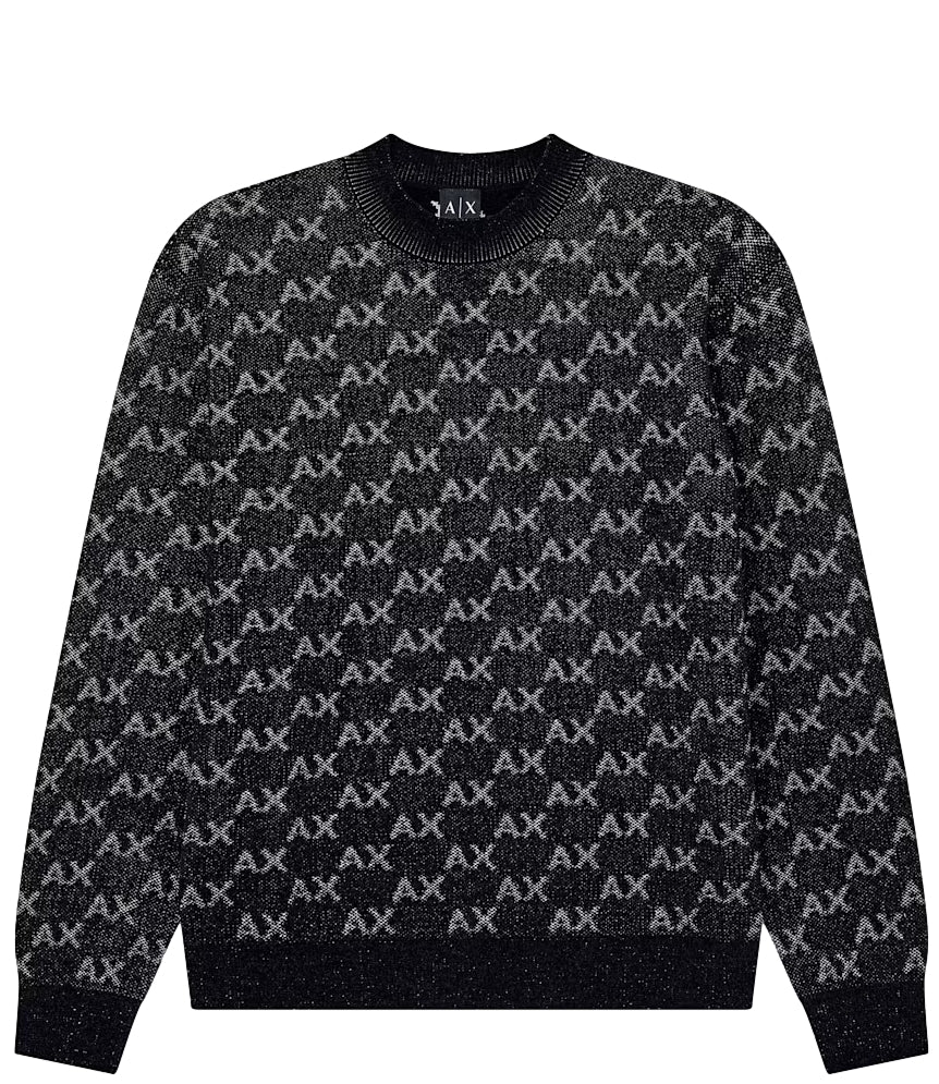 Pullover Armani Exchange XM002992AF16916 Uomo - Black/alloy Ax Small