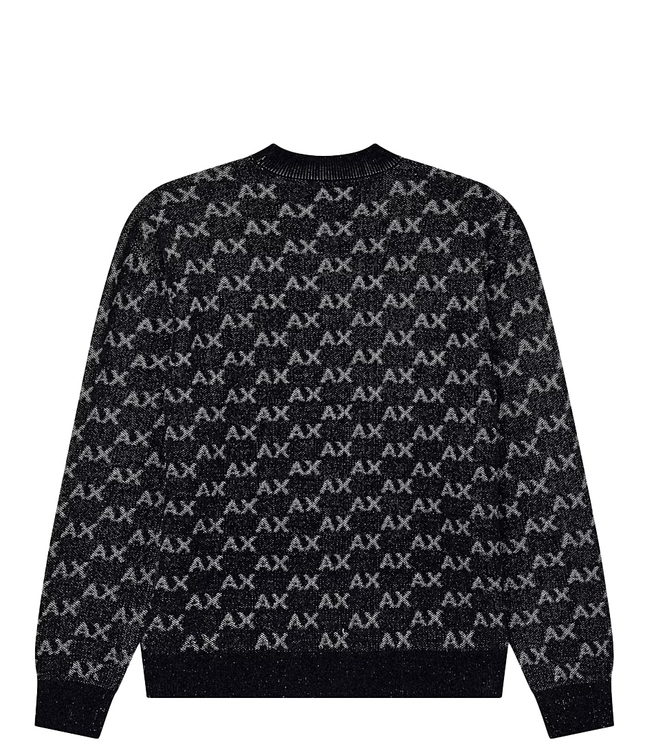 Pullover Armani Exchange XM002992AF16916 Uomo - Black/alloy Ax Small