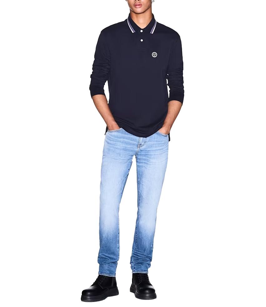 Polo Armani Exchange XM003427AF13026 Uomo - Deep Navy