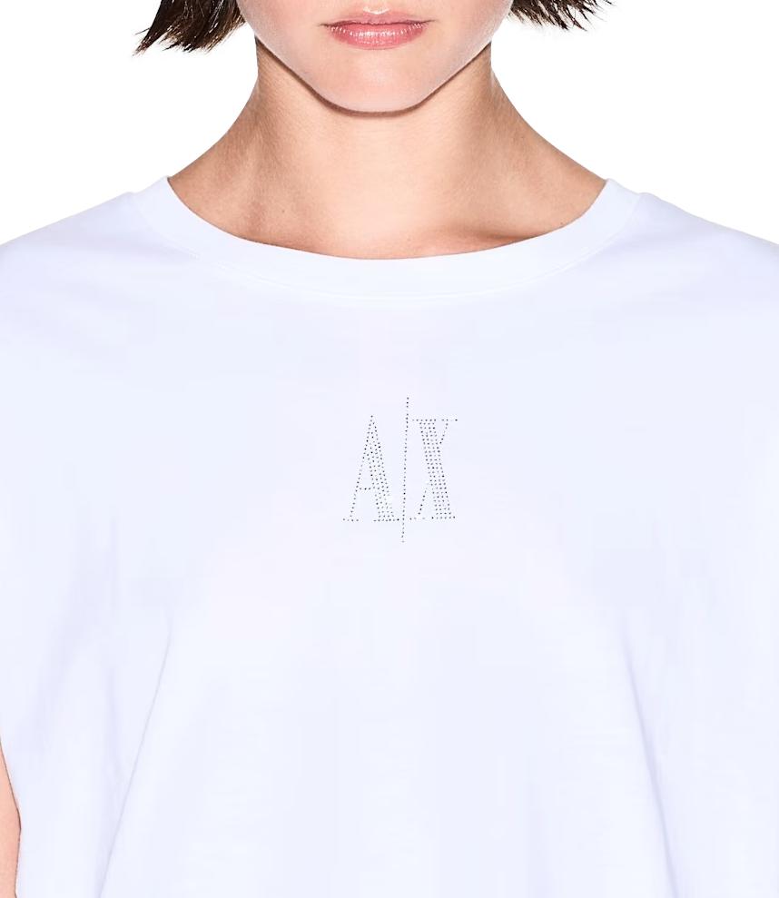 T-Shirt Armani Exchange XW000830AF10356 Donna - Optic White