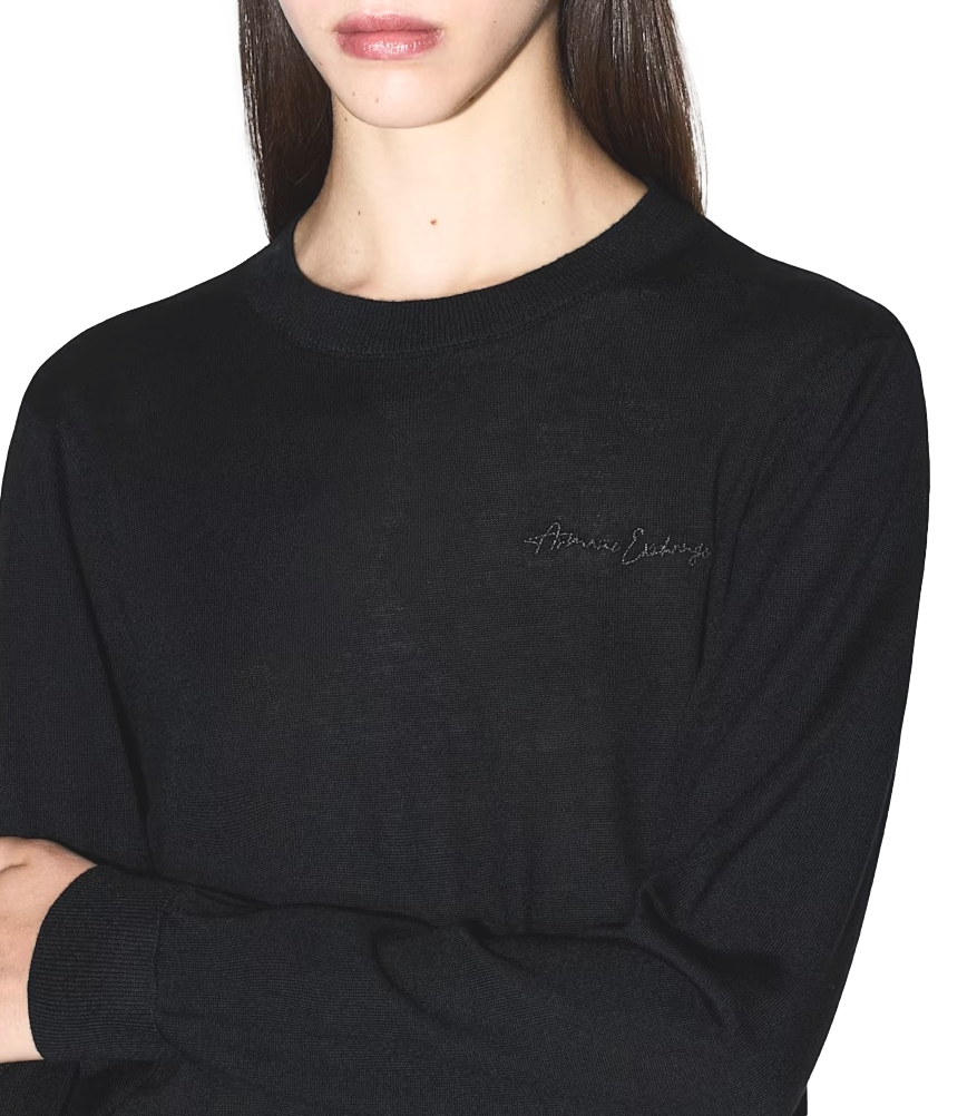 Pullover Armani Exchange XW001439AF11896 Donna - Black
