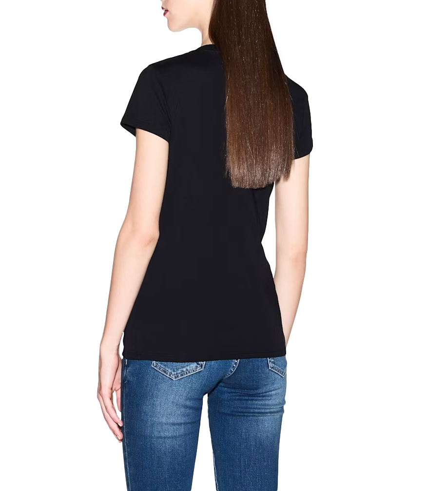T-Shirt Armani Exchange XW001457AF10356 Donna - Black / Gold