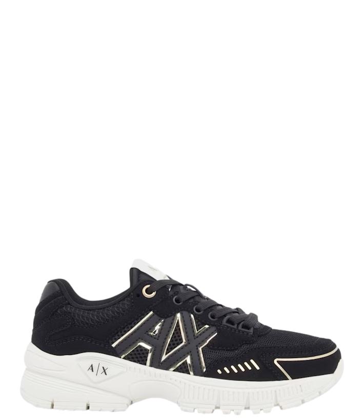 Sneakers Armani Exchange XW002153 AF22757 Donna - Black Pale Gold