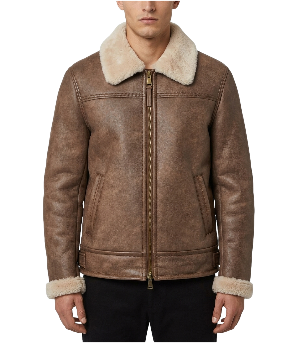 Giacca pelle At.p.co A333AMIRMT10 Uomo - Marrone