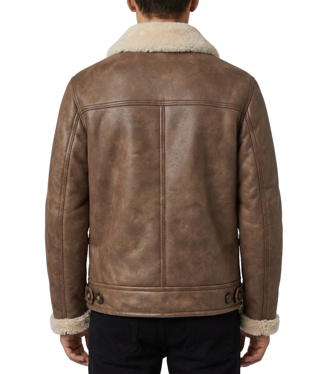 Giacca pelle At.p.co A333AMIRMT10 Uomo - Marrone