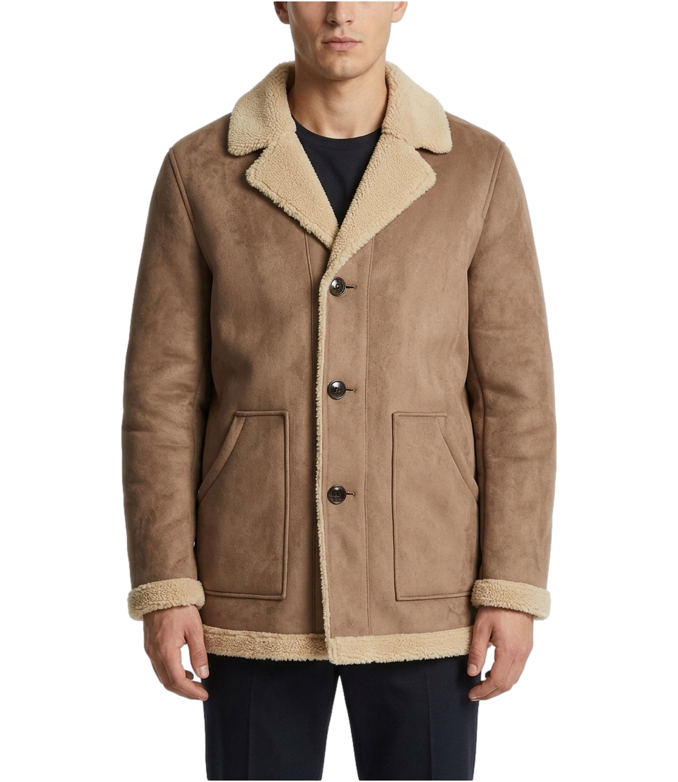 Giacca pelle At.p.co A333MANOLOMT11 Uomo - Marrone